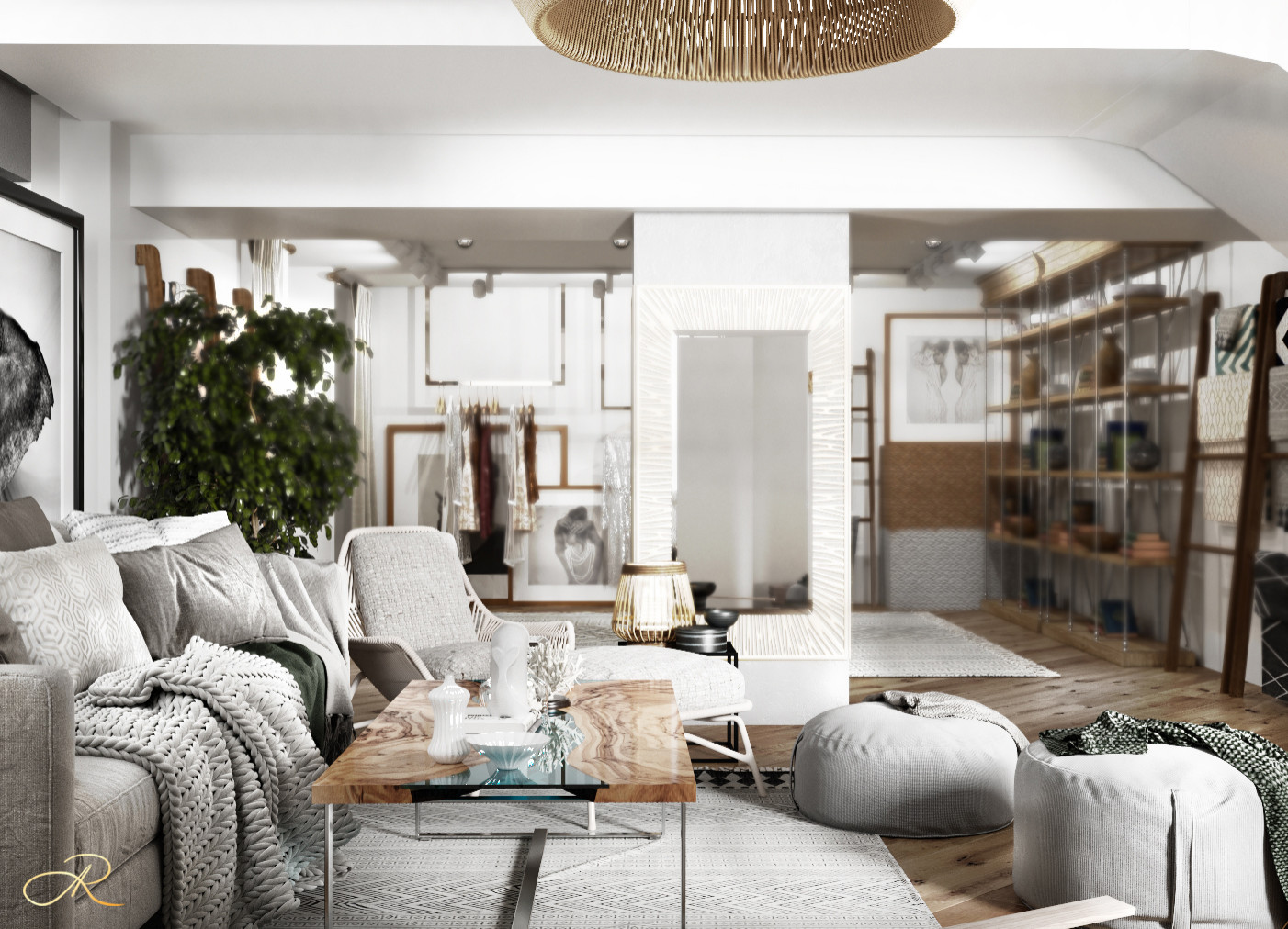 Дизайн проект для магазина украшений "Island Soul". Moscow