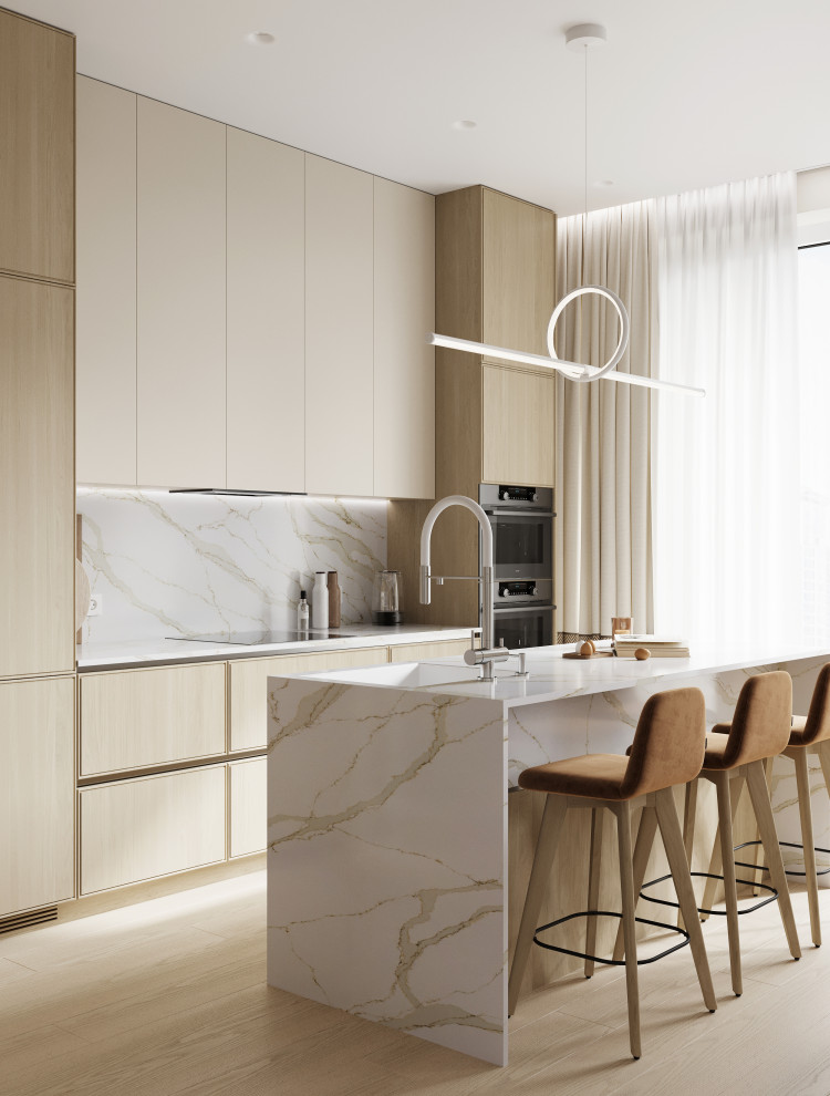 Современный дизайн квартиры в ЖК River Park