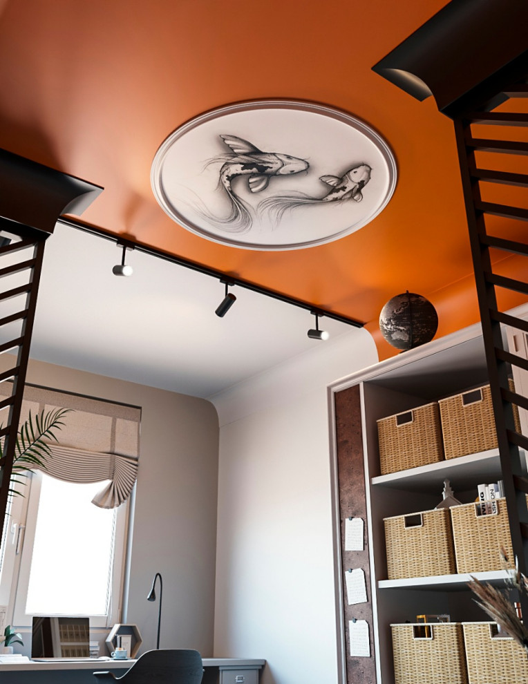 яркий интерьер для web дизайнера