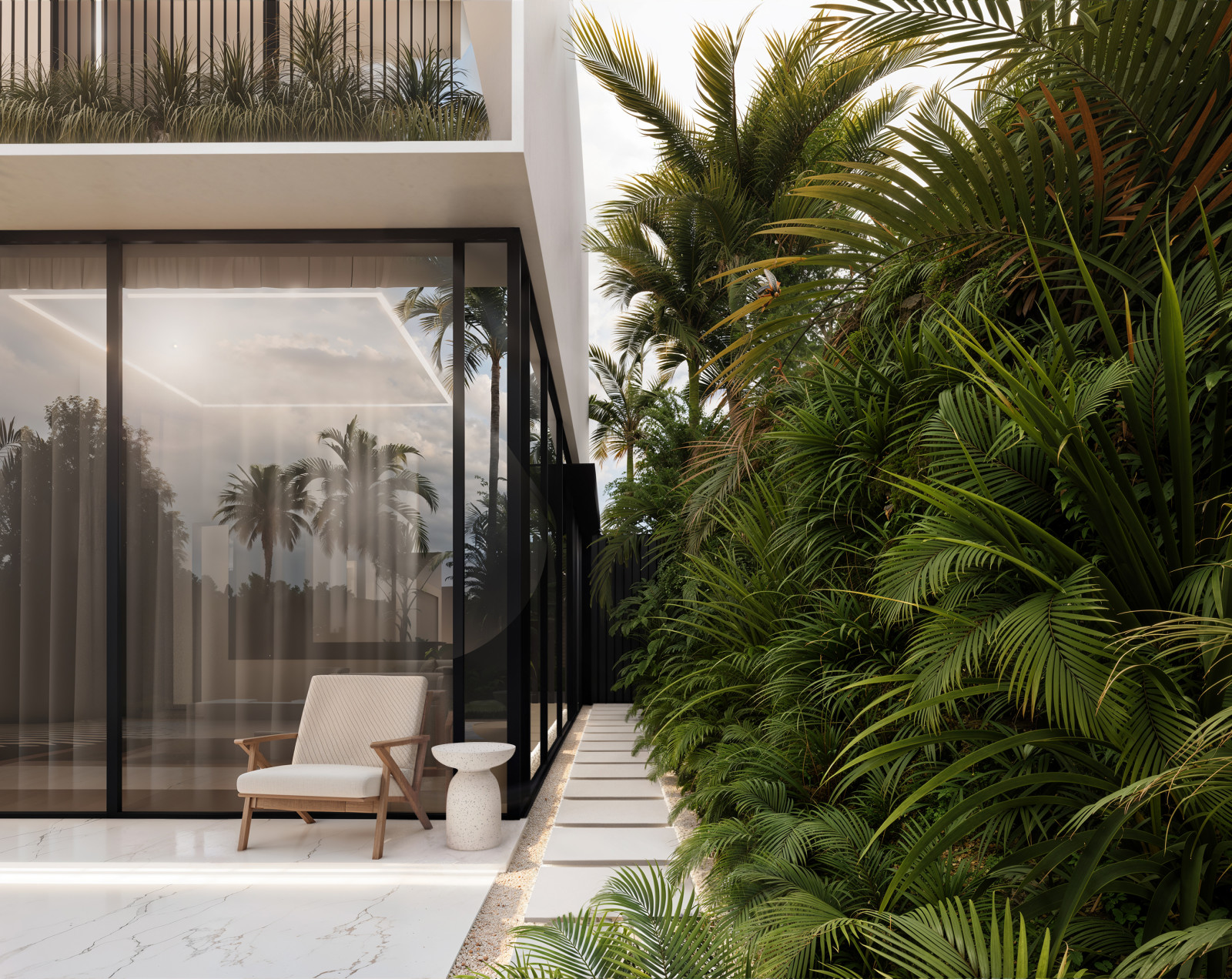 Обложка проекта: Эскизный проект комплекса вилл Surga Villas