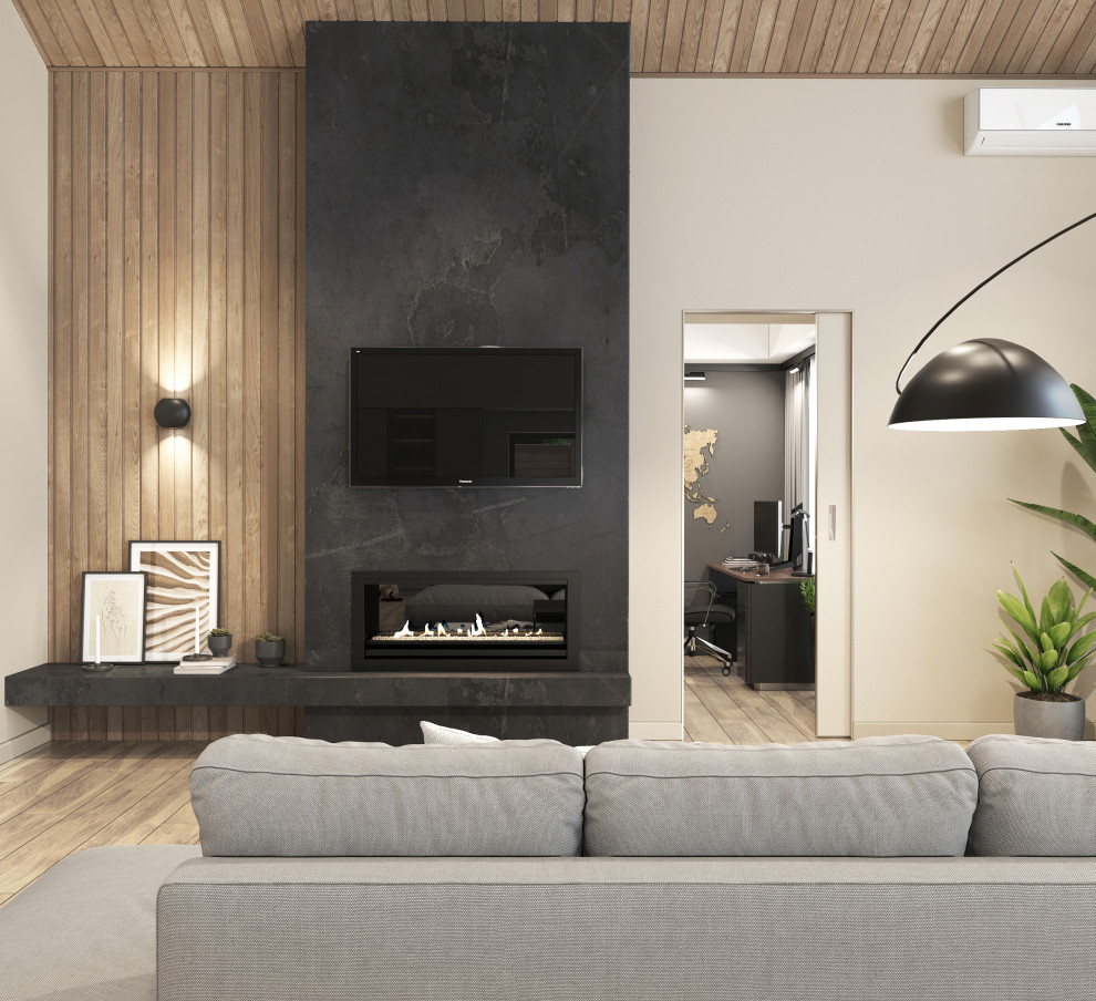 Дизайн-проект одноэтажного дома 140 кв.м, г.Тверь