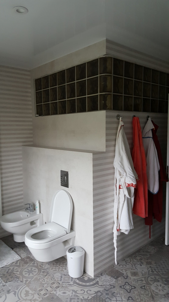 Ванная в стиле пэчворк