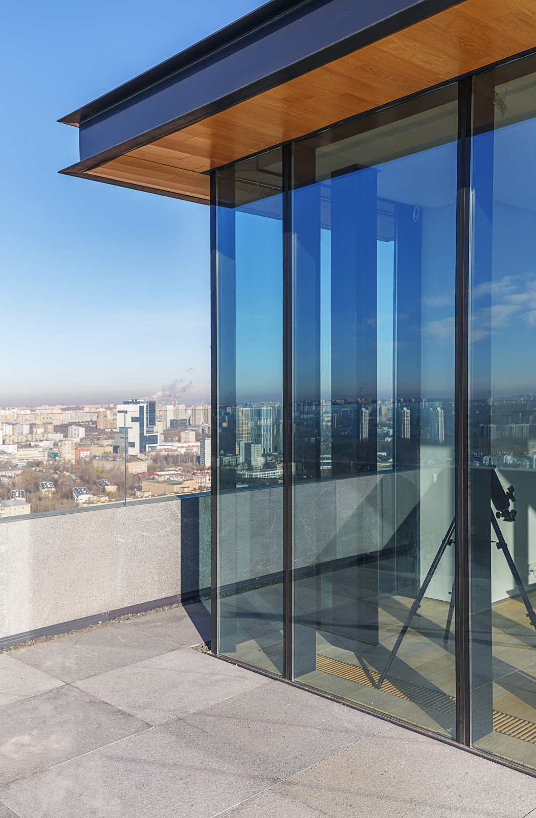 Квартира с панорамным видом на Москву