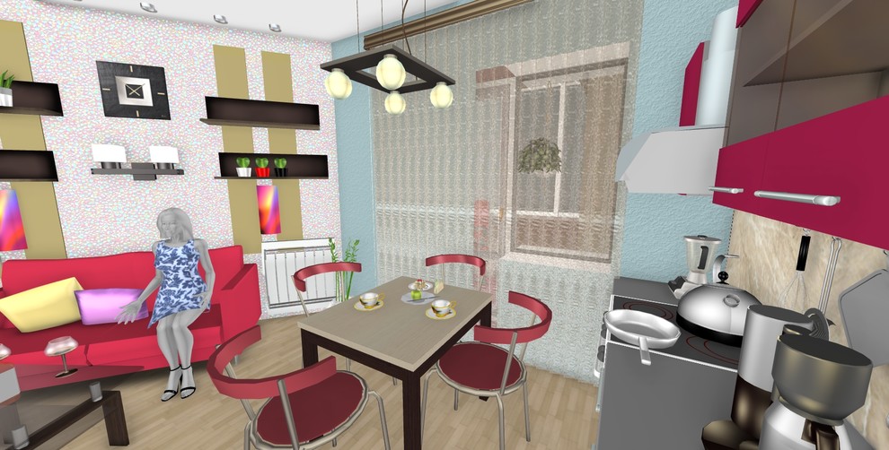 Квартира-студия 30 м2  для сына