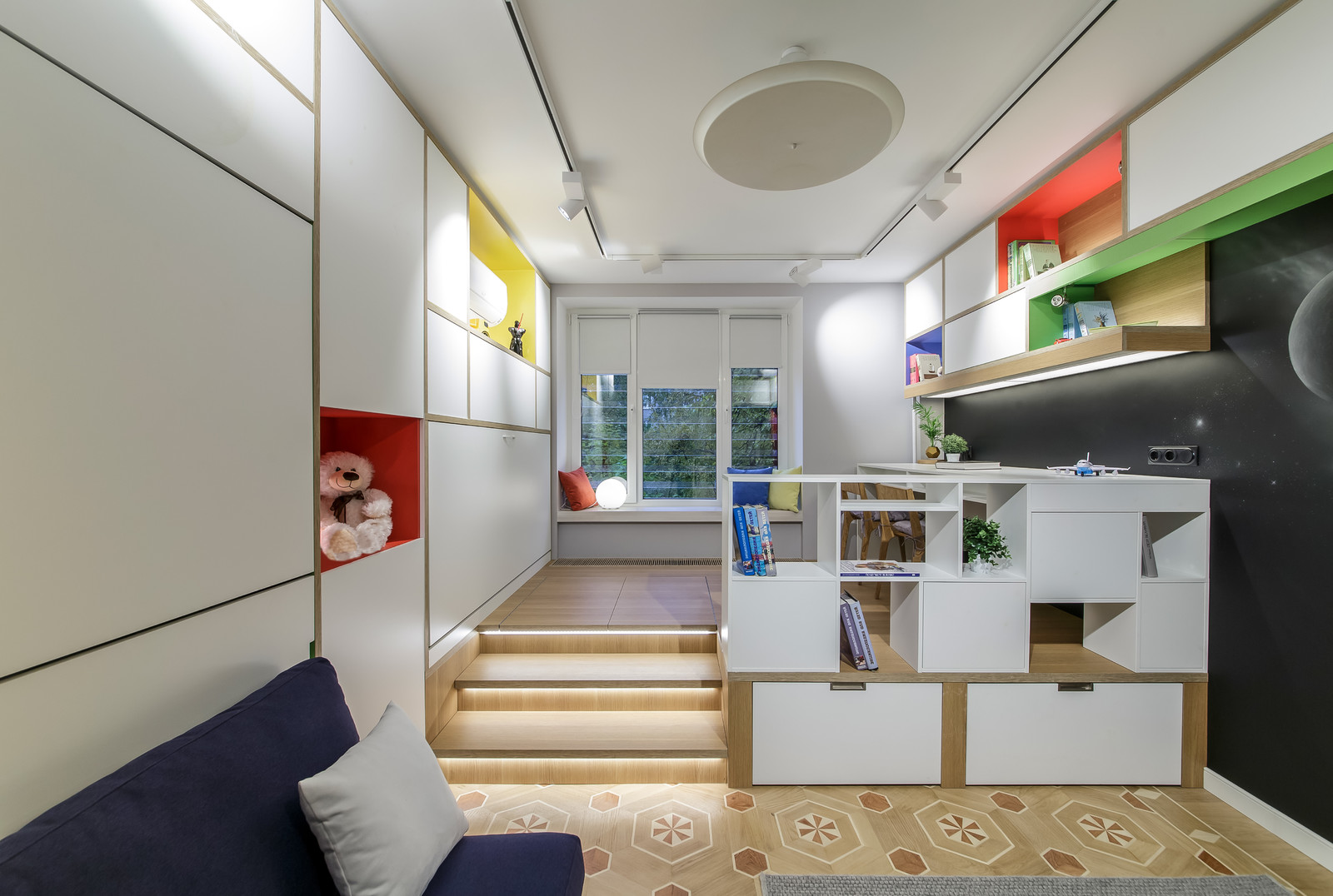 Детская для трех космонавтов