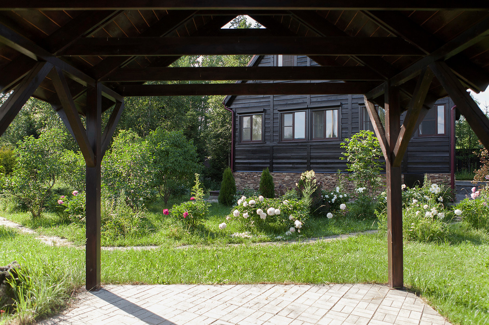 Съёмка Дома и сада на Новорижском шоссе