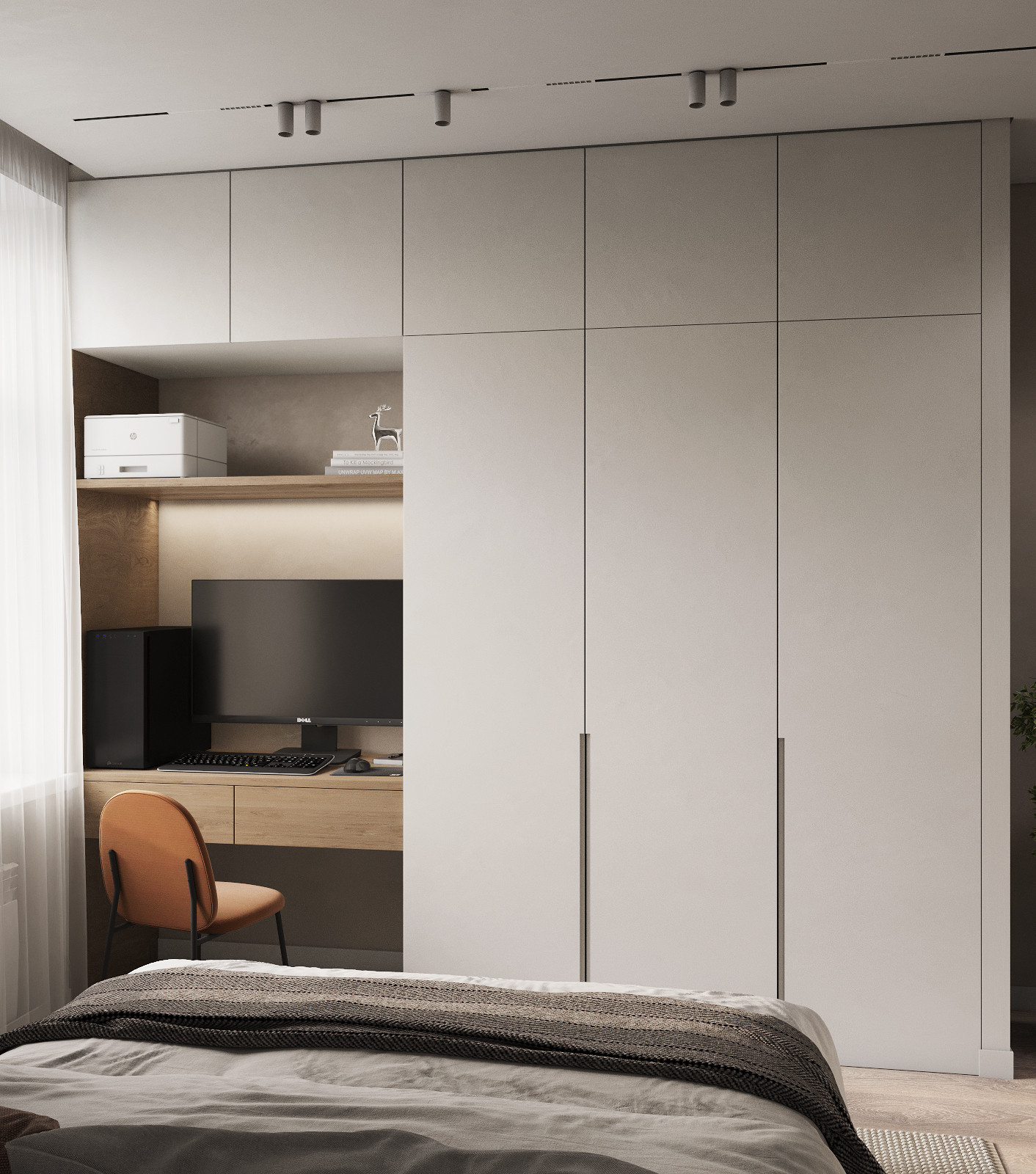 Гостиная-спальня 22 кв.м.