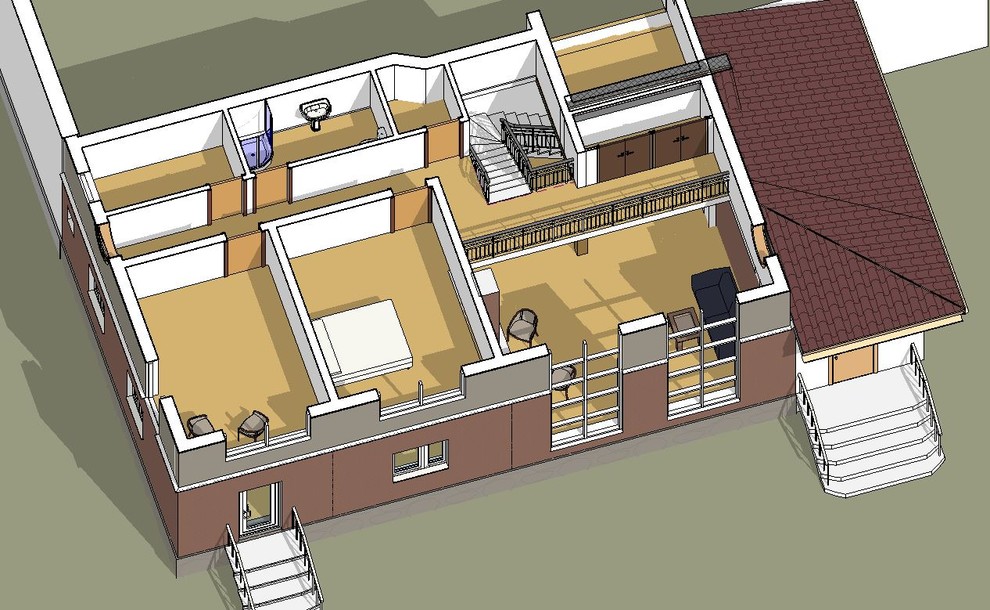 Реконструкция индивидуального дома