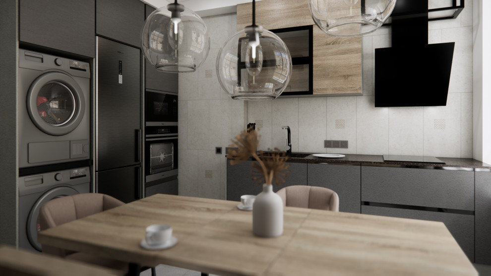 Квартира в Мытищах с элементами лофта