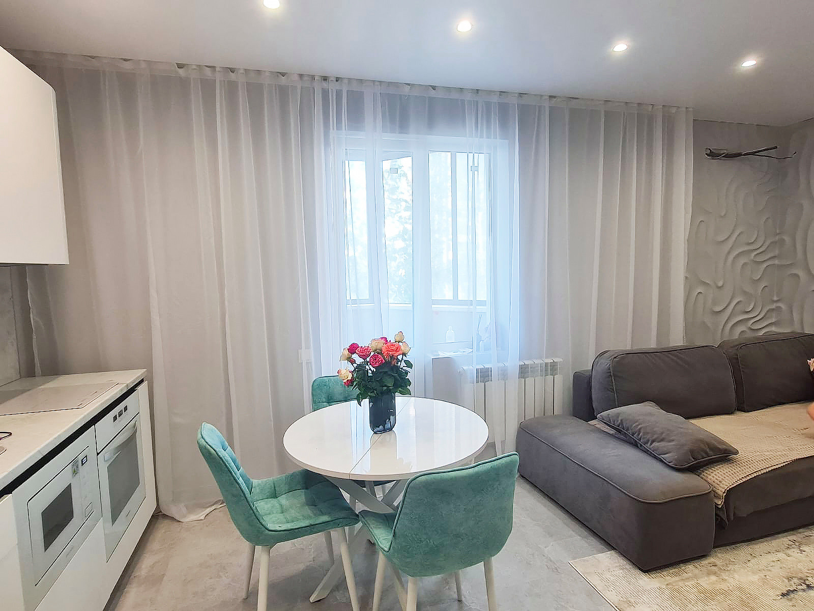 Обложка проекта: Квартира в минимализме, ул. Гурьевская, г.Новосибирск