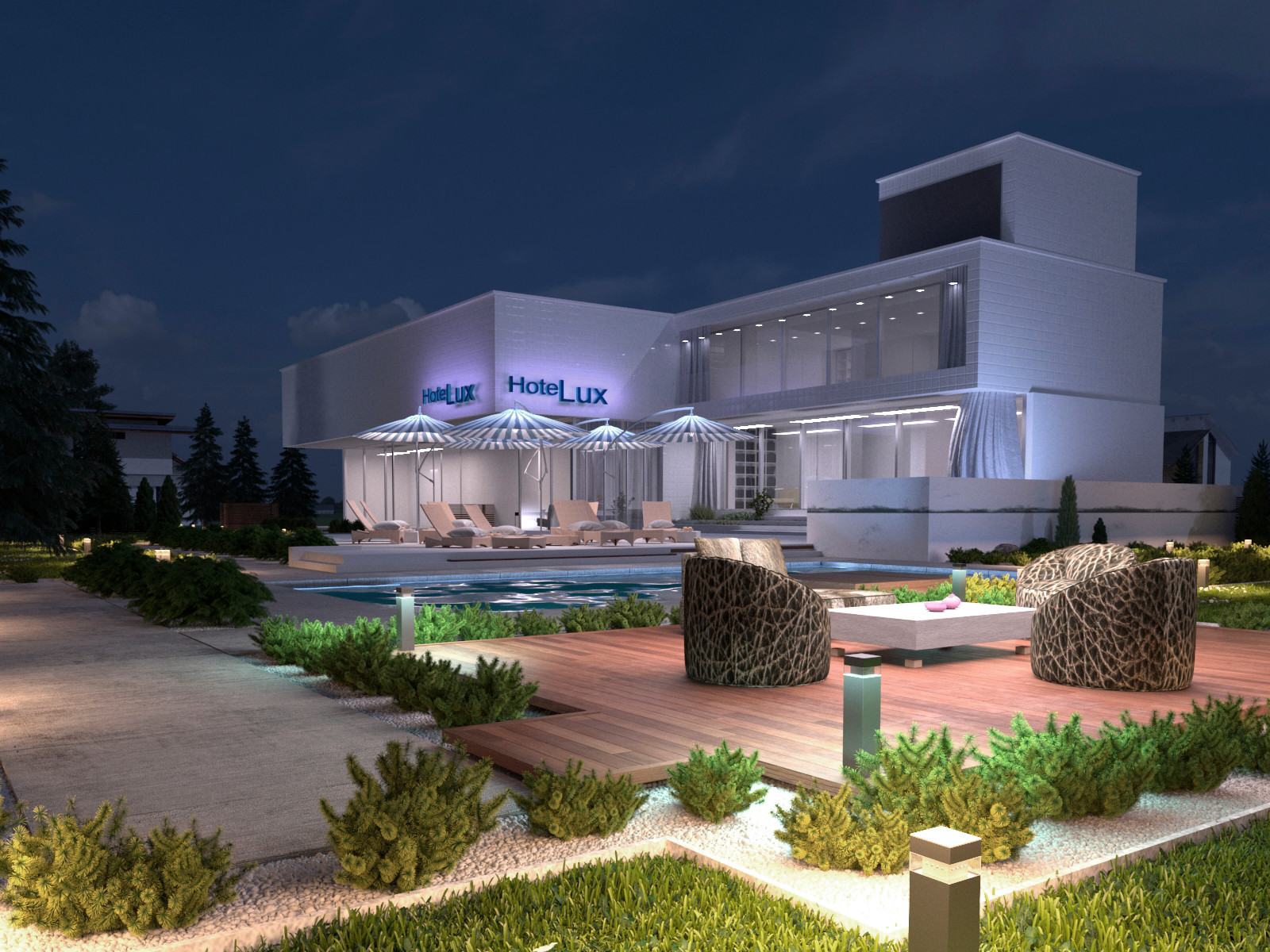 Отель ЛЮКС_экстерьер