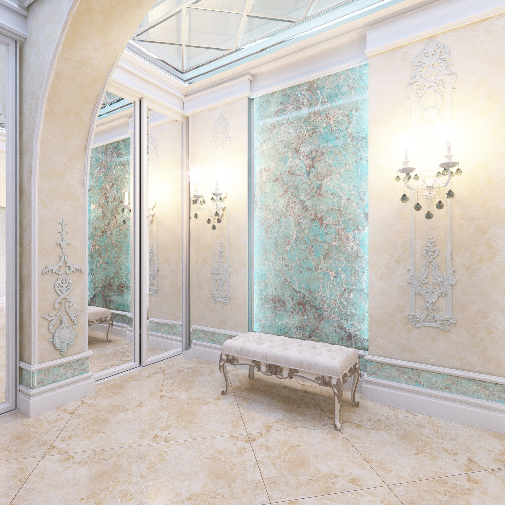 холл в жилом доме 500м.кв.