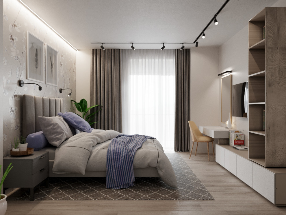 Дизайн квартиры 82 м2 в ЖК Лучи