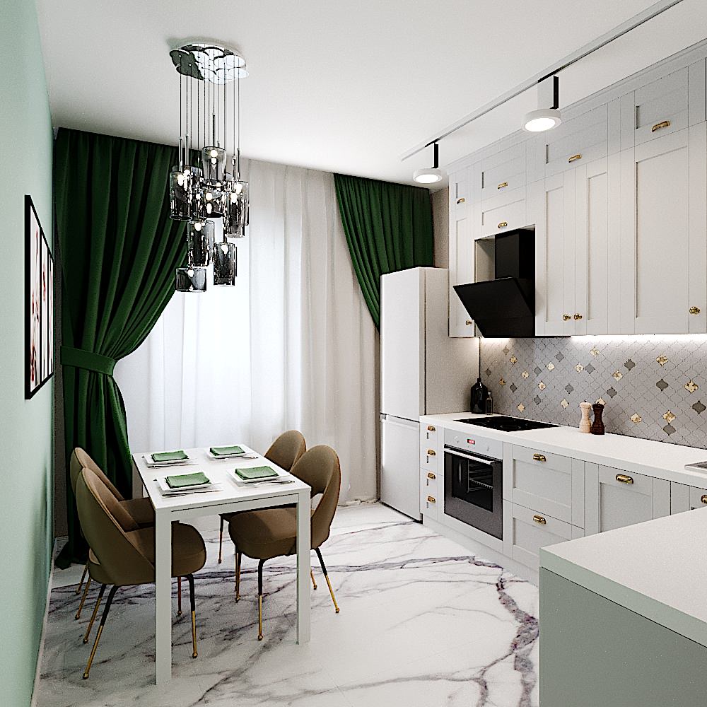 Дизайн 3-комнатной квартиры