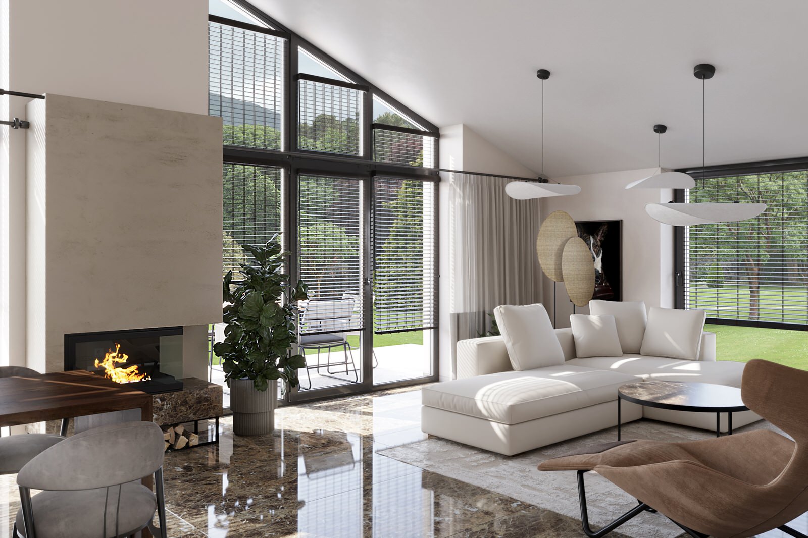 Обложка проекта: Современное бунгало