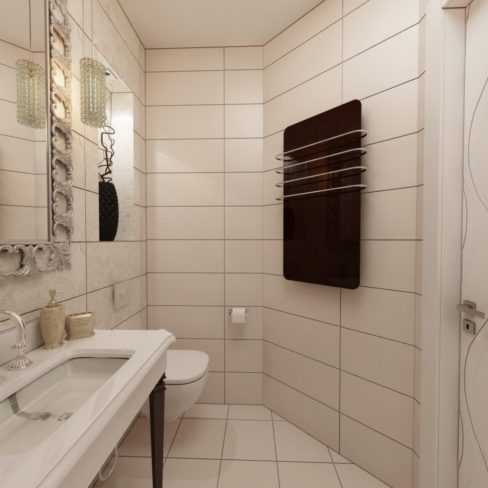 Дизайн-проект ванной комнаты от «Strekoza Design»