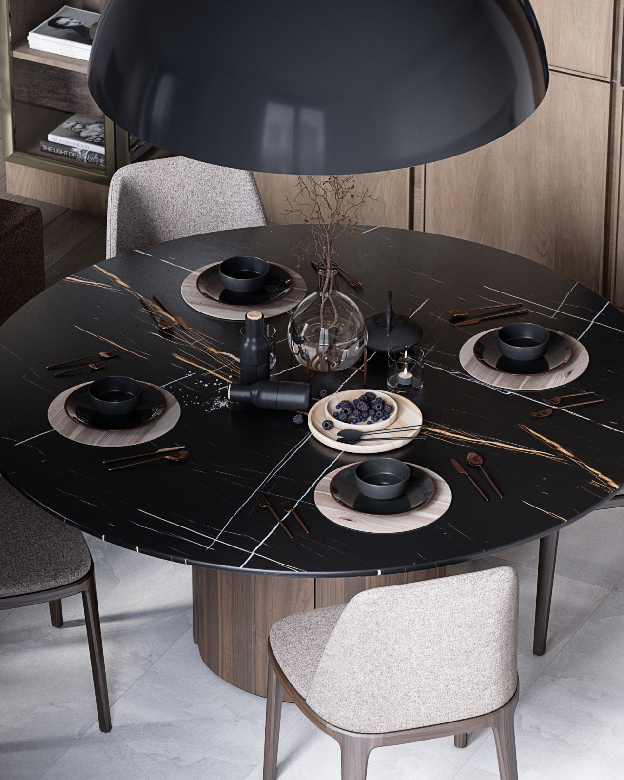 Интерьеры квартиры в ЖК Пресня-Сити