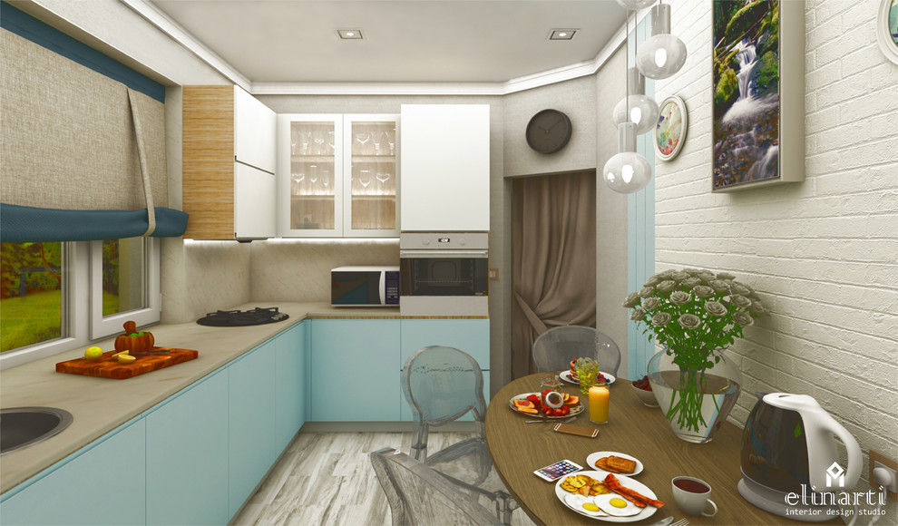 Кухня "Закругление"