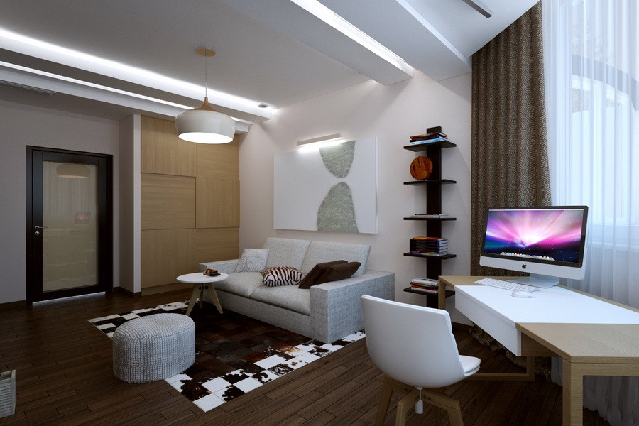 Дизайн интерьера дома "Африканский мотив"