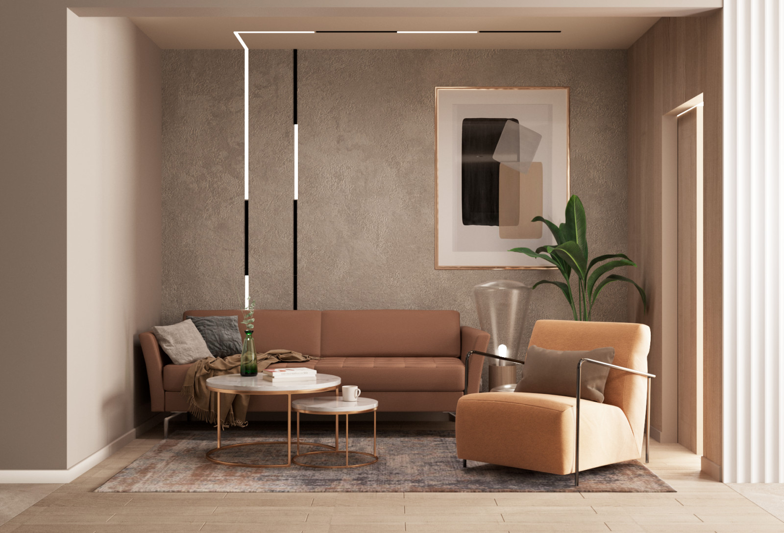 Квартира 200 м² у парка Царицыно (1 этаж)