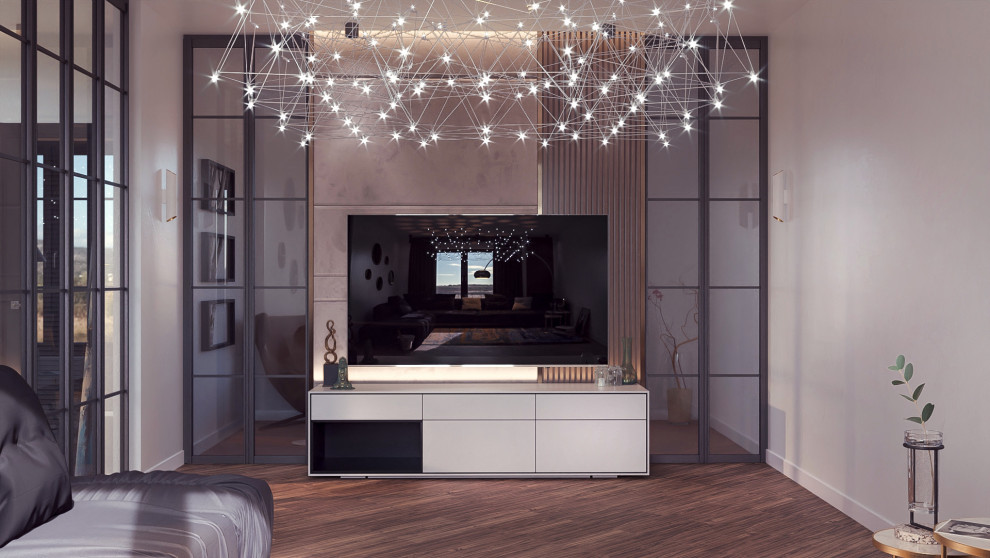 Разработка визуальной концепции шоурума (167 м2) для застройщика в г. Уфа