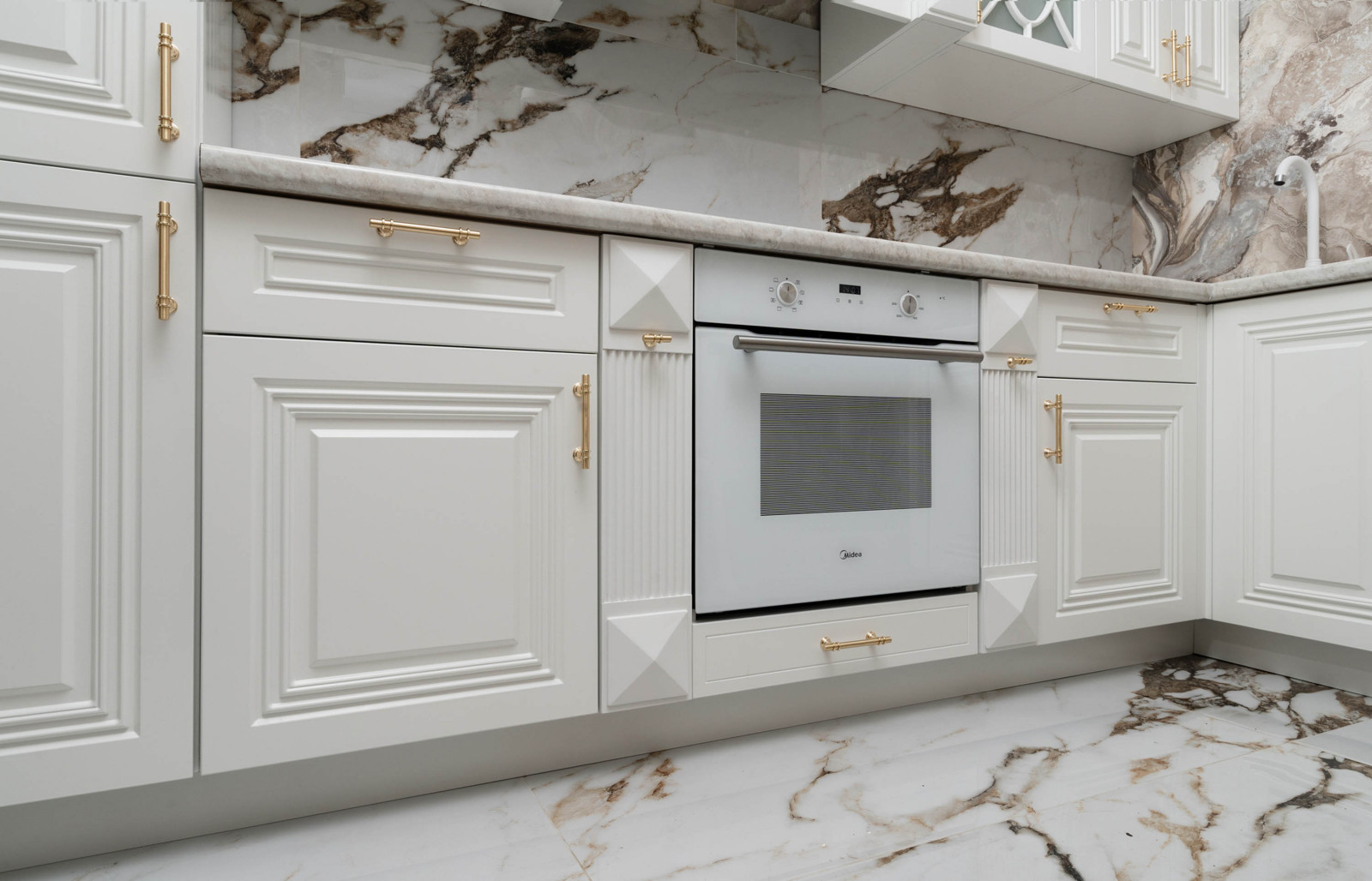 Съемка кухни на объекте (Мебель КМ)