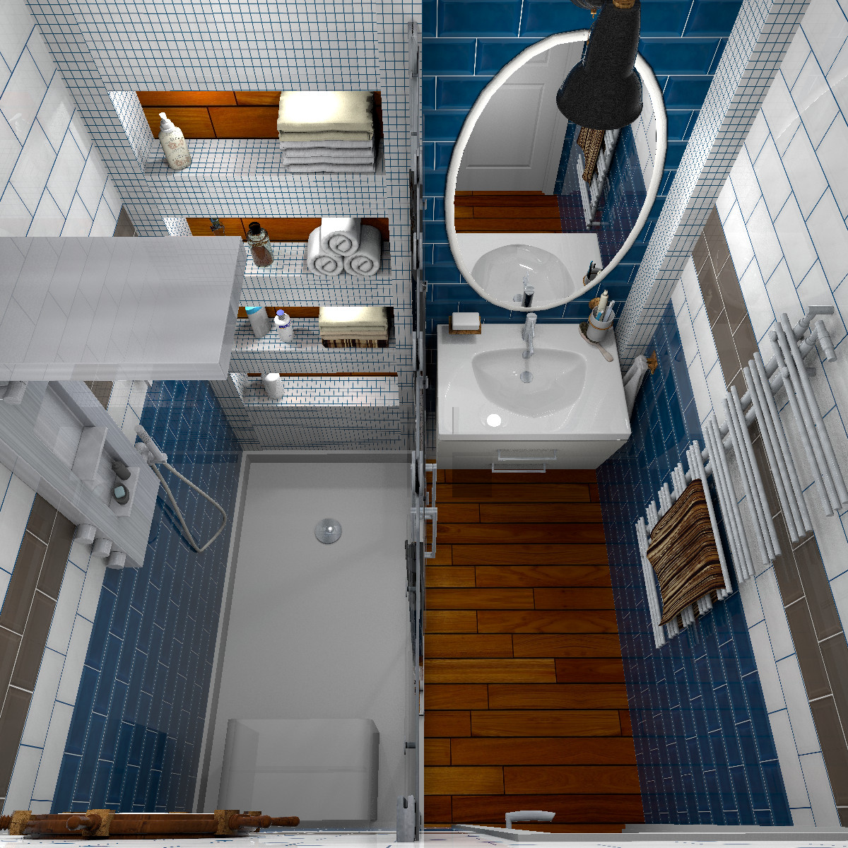 Переделка двухкомнатной квартиры на Большой Марьинской