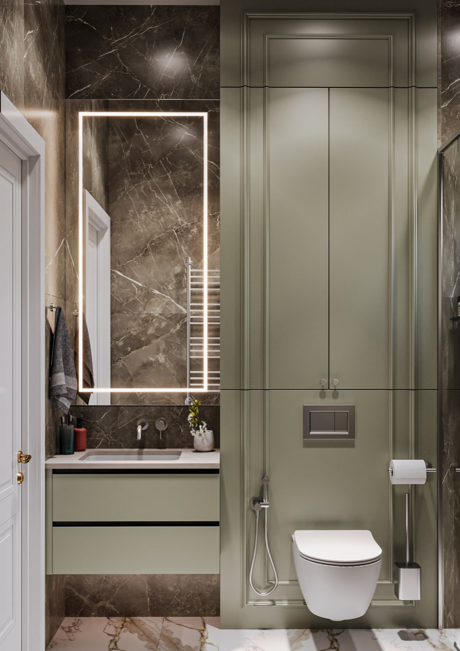 Дизайн интерьера коттеджа Троицк