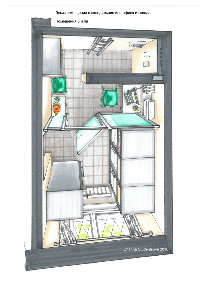 Барон Совиньон, проект винного магазина