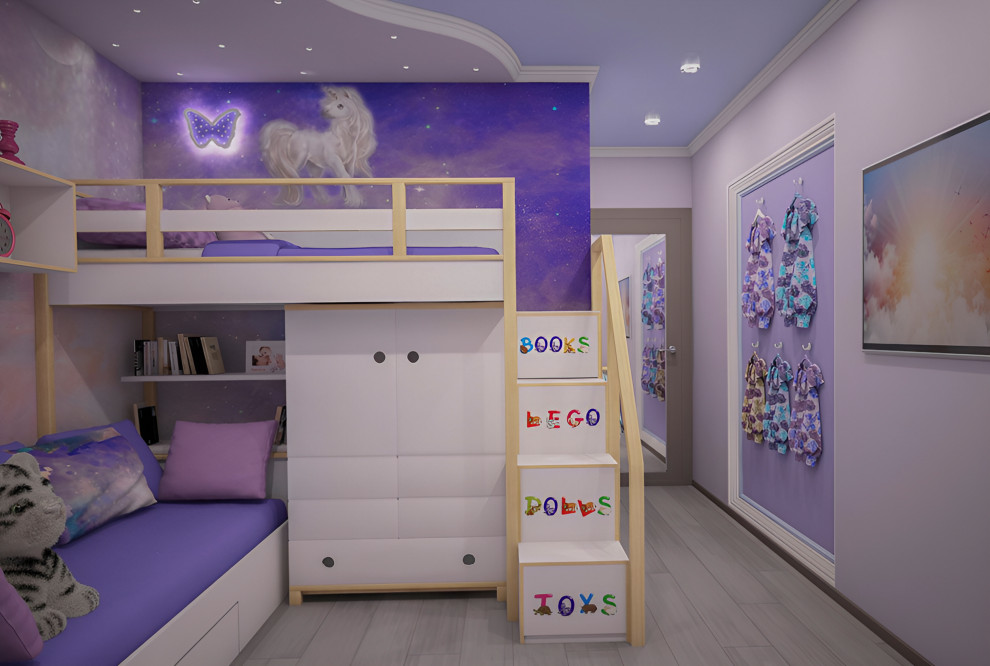 Обложка проекта: комната для двух маленьких принцесс