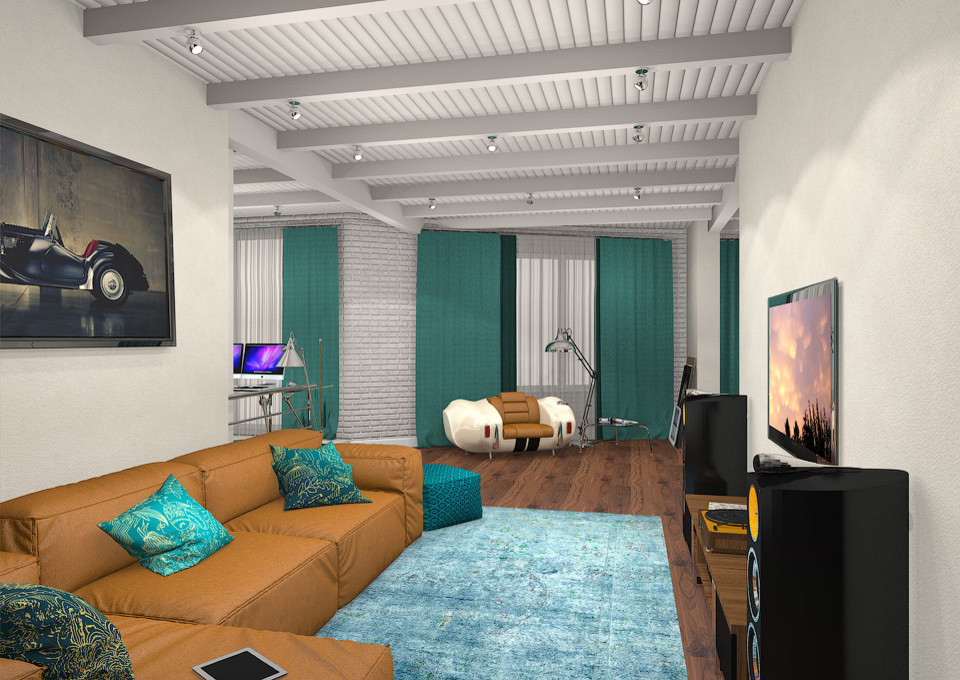 Дмитрий Гераскин. Дипломный проект "The loft is art"