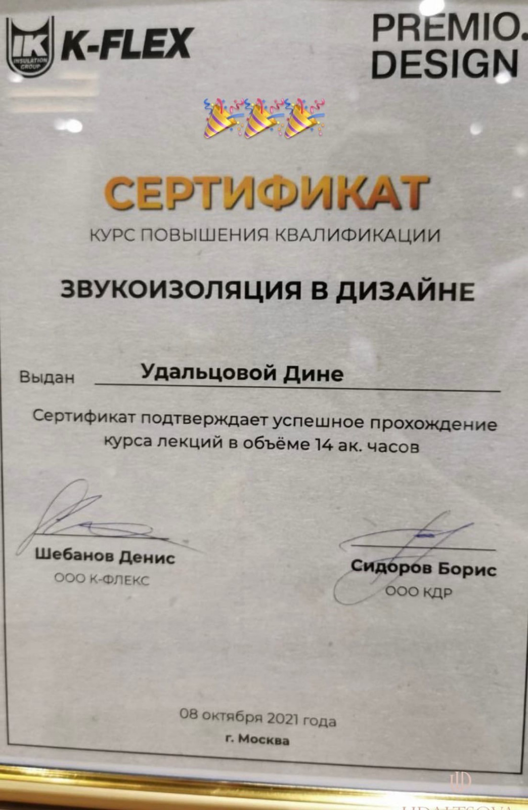 Экспертное портфолио