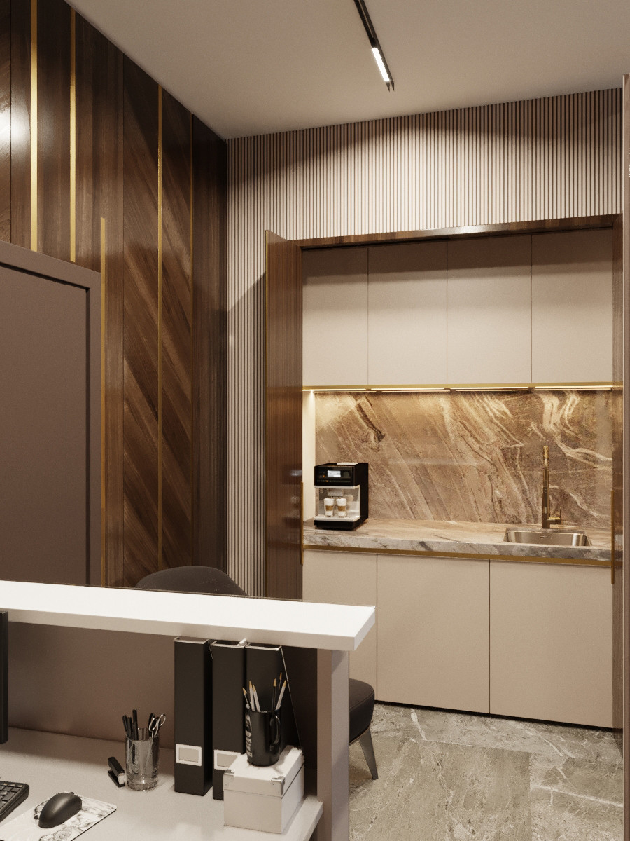 Дизайн кабинета руководителя компании