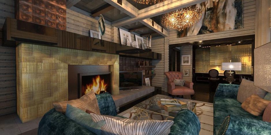 Деревянный дом 500 кв.м.