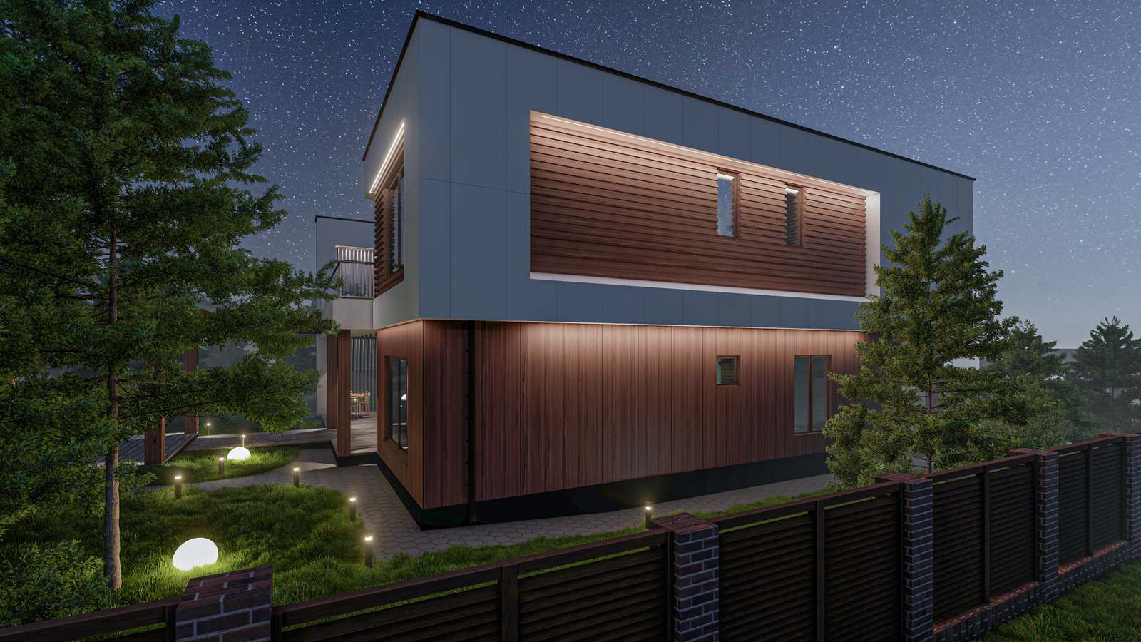 Жилой дом под Казанью. Пос. Форест Парк