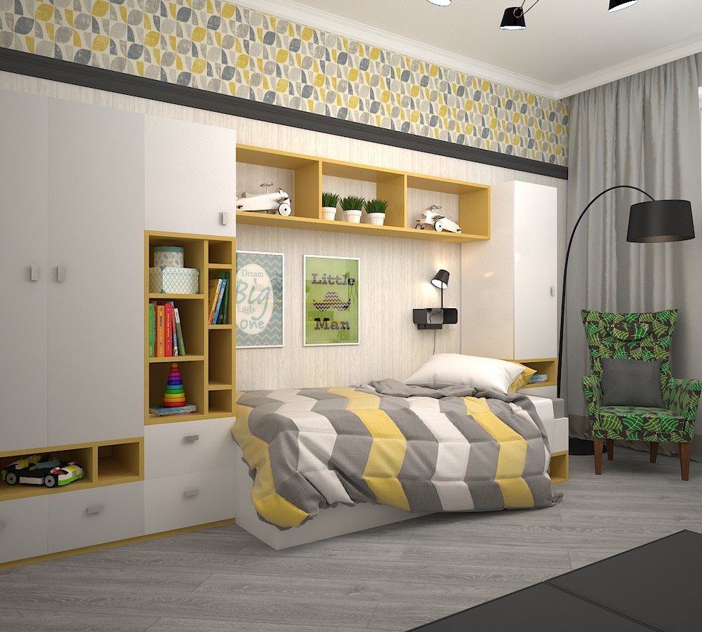 Обложка проекта: Детская комната для мальчика