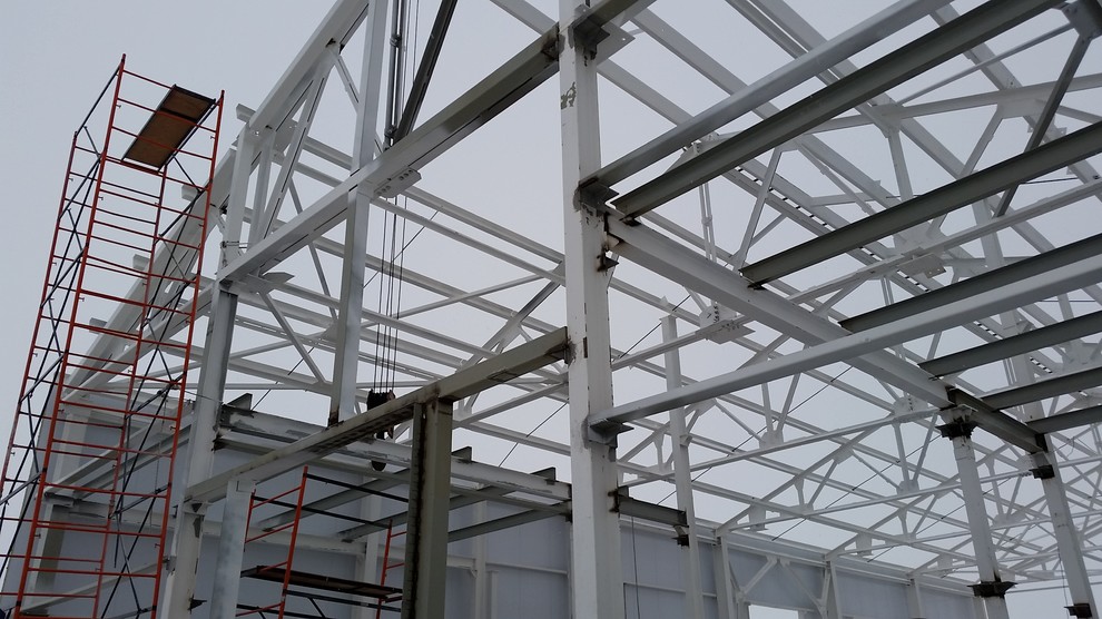 Обложка проекта: Строительство комплекса производственных зданий на территории завода