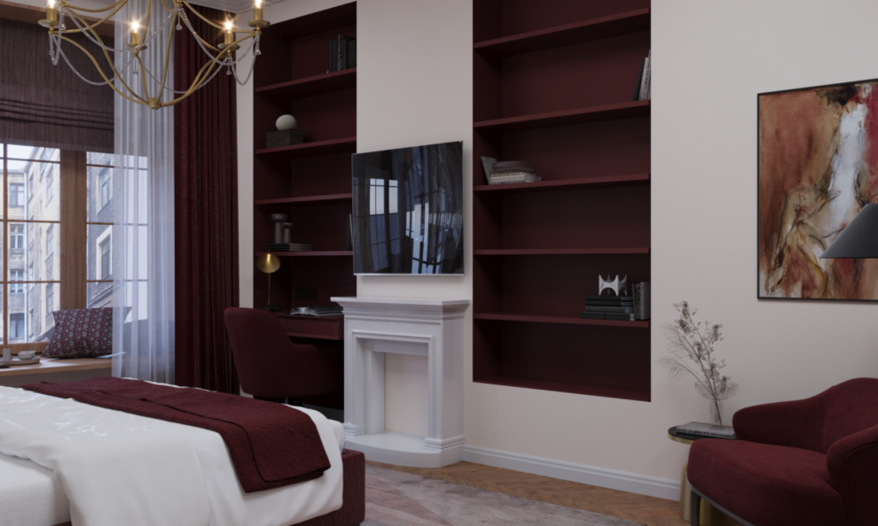 Обложка проекта: Квартира для молодой женщины в центре Санкт-Петербурга