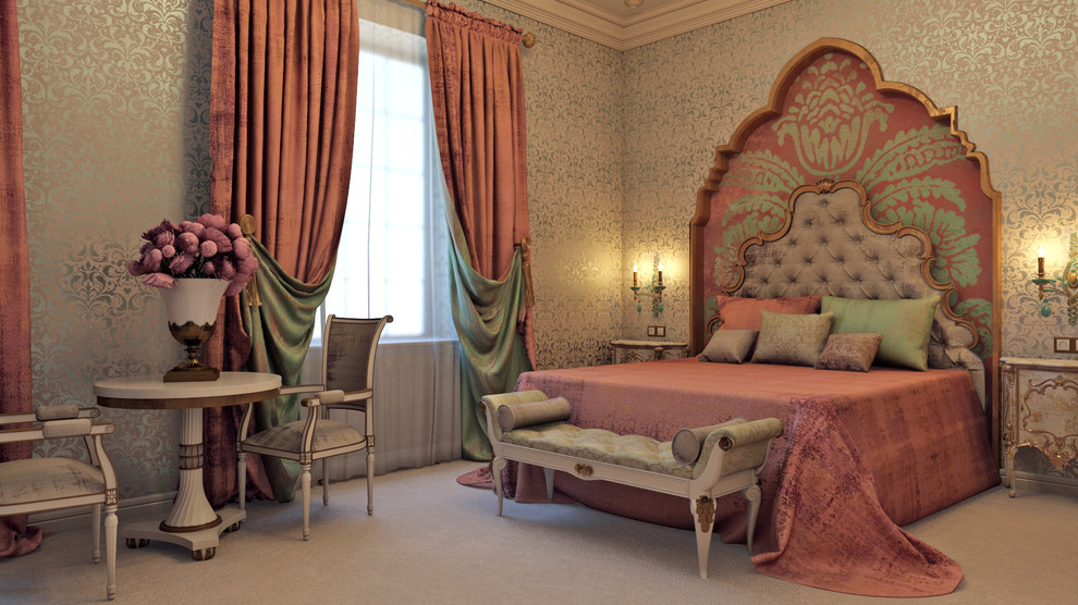 Обложка проекта: Спальня в восточном стиле