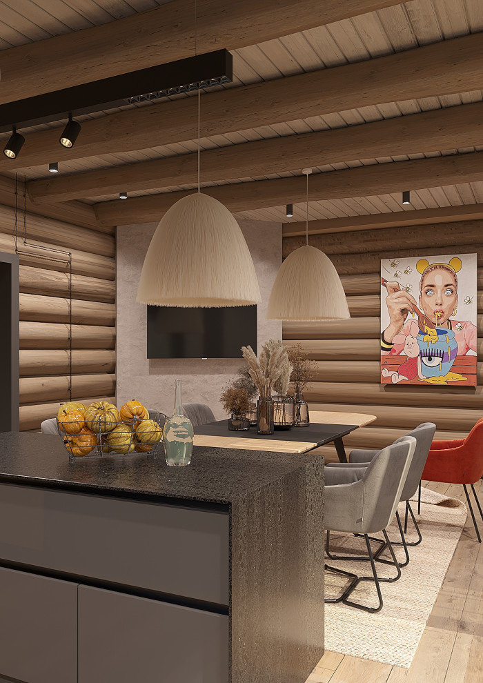 Дизайн-проект деревянного сруба