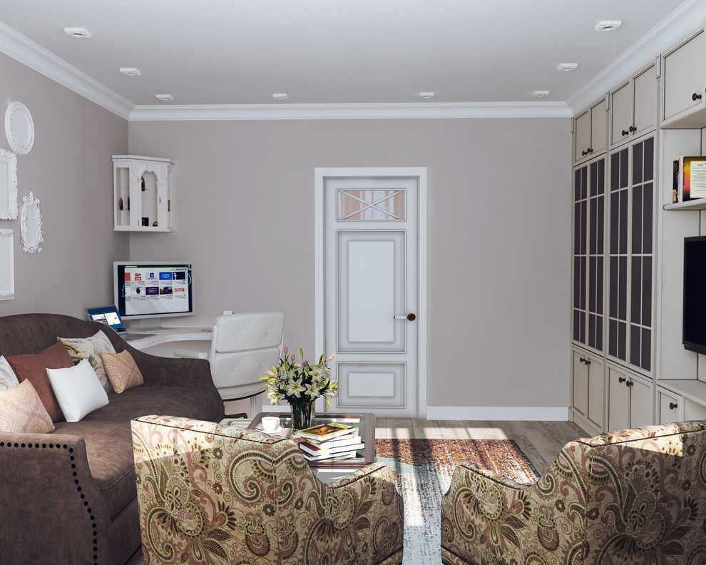 Двухкомнатная квартира ул. Веерная. "Вторжение романтики"