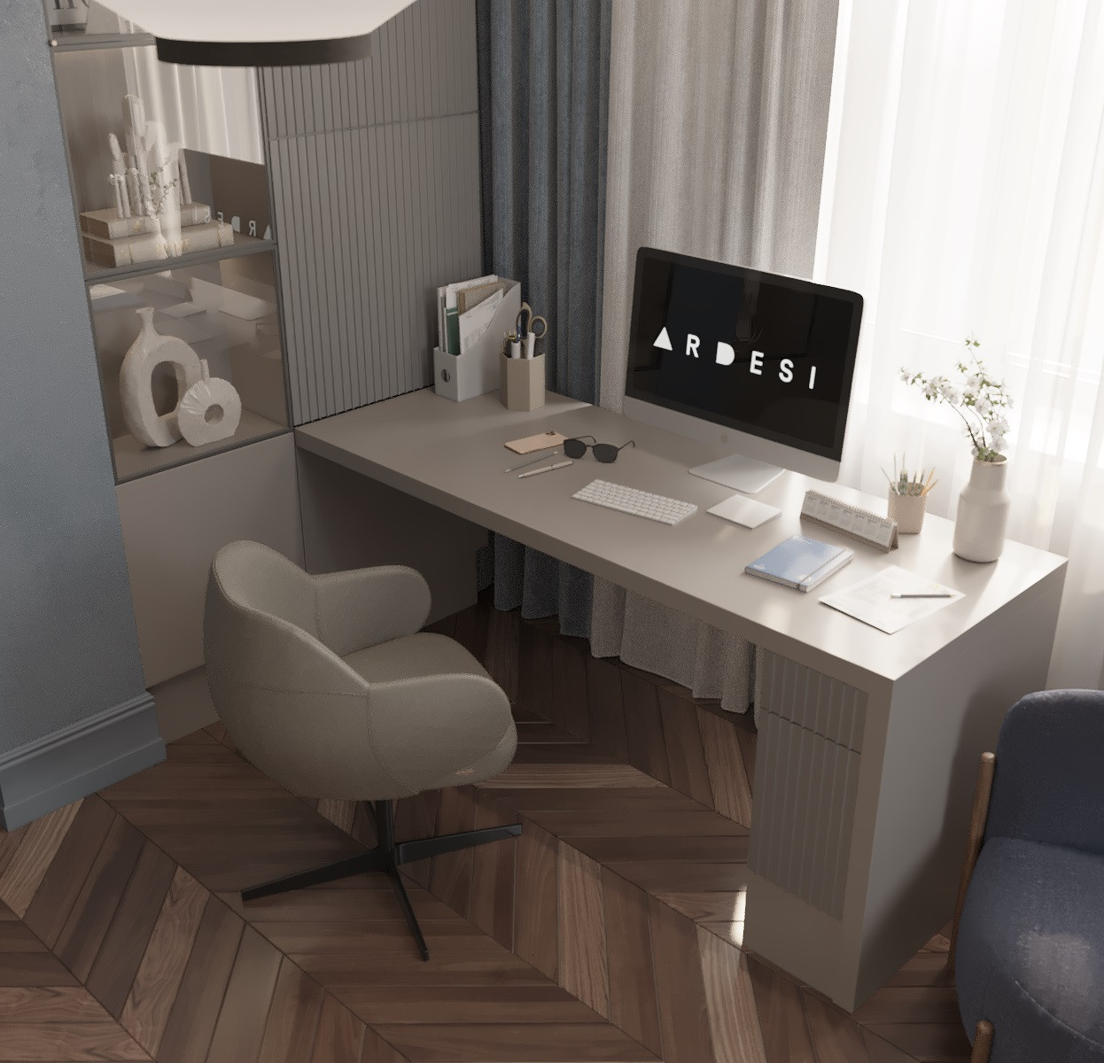 Современный  элегантный интерьер