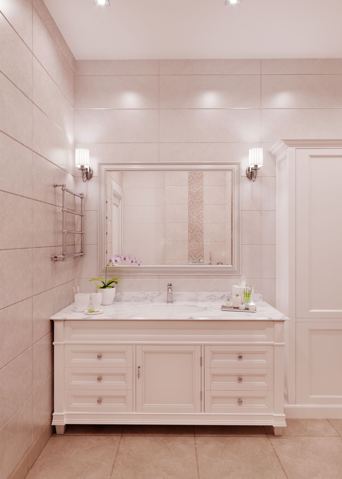 Дизайн проект дома в современном классическом стиле