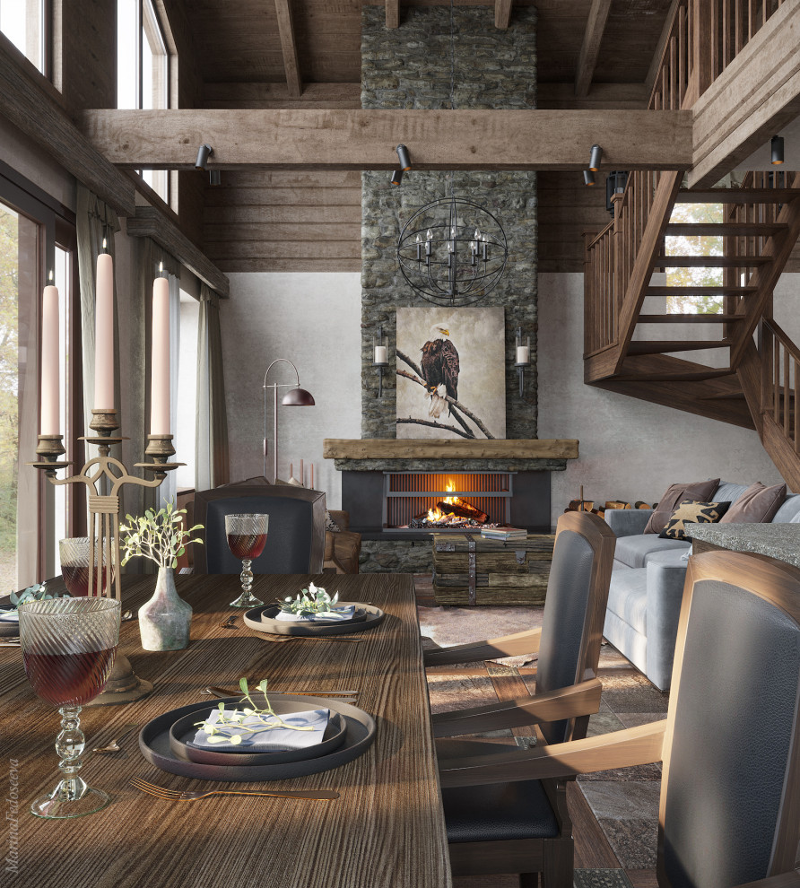 Обложка проекта: Загородный дом в республике Карелия