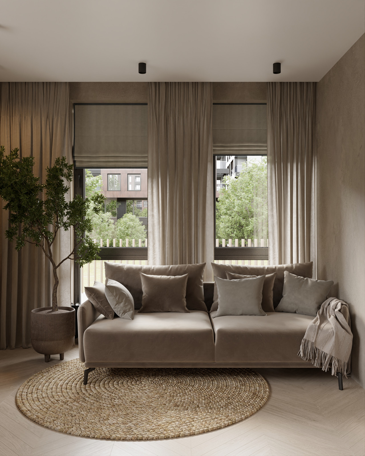 Квартира wabi-sabi  ЖК Veren village