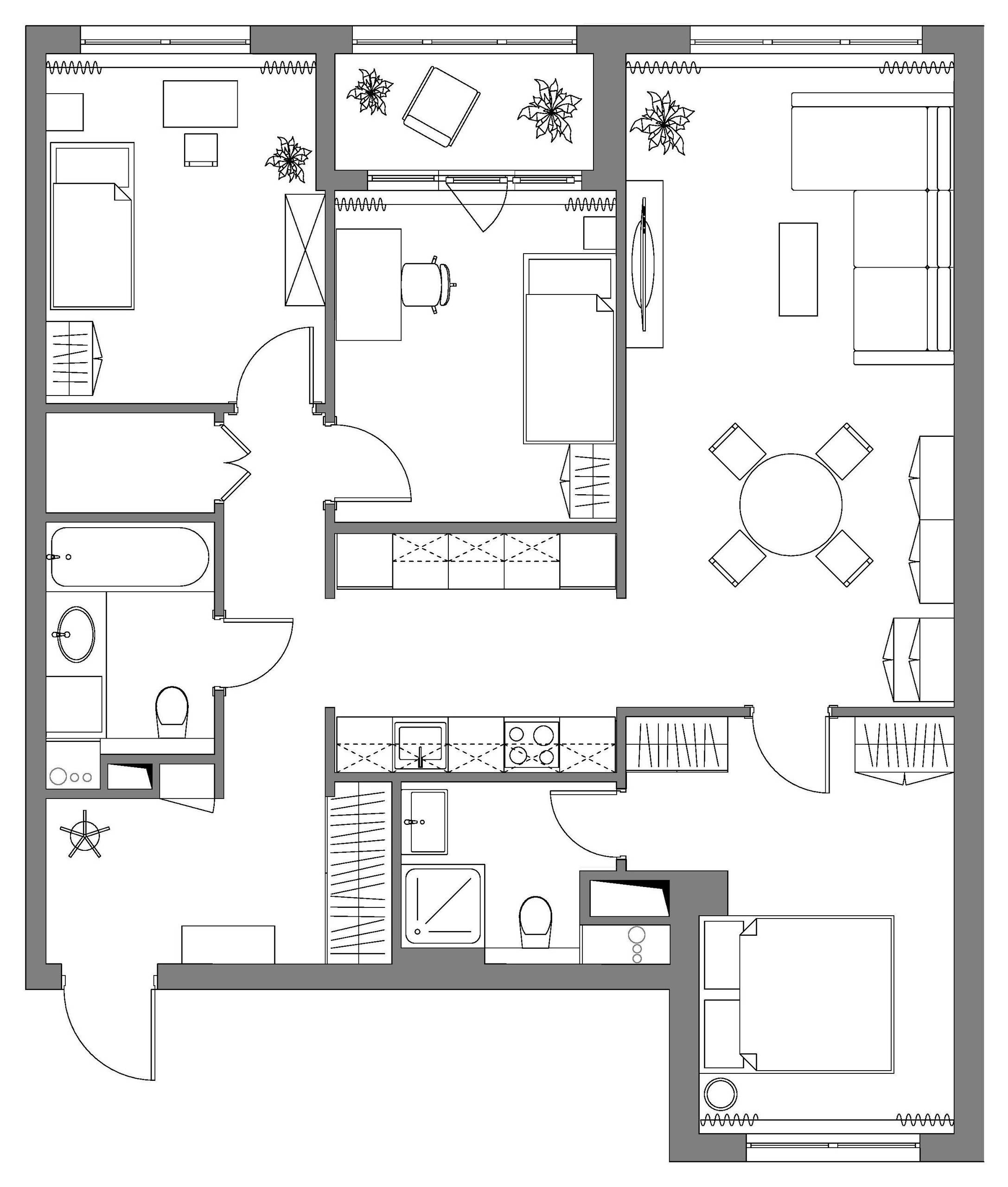 Увеличим КПД: Неочевидные идеи для маленьких квартир