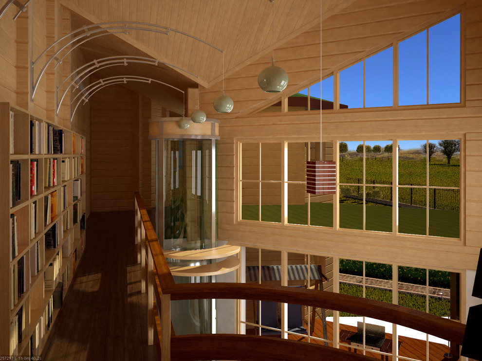 Частный дом из клееного бруса