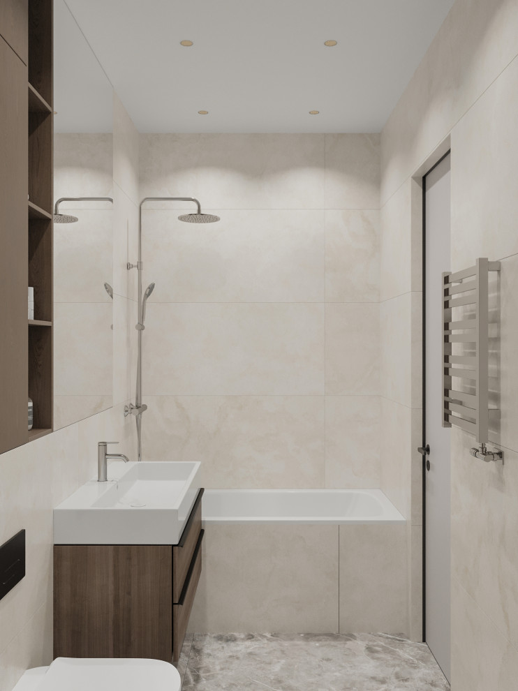 Современный проект квартиры 73 м² в ЖК на Причальном