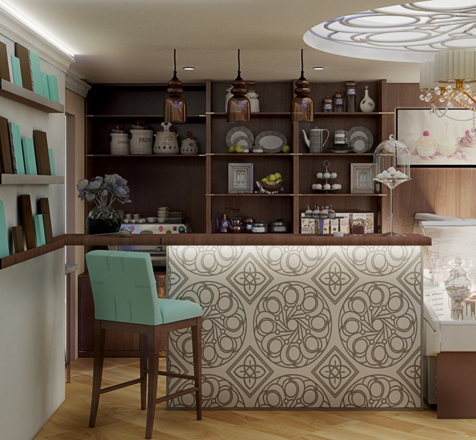 Обложка проекта: Кафе Шоколадный мишка