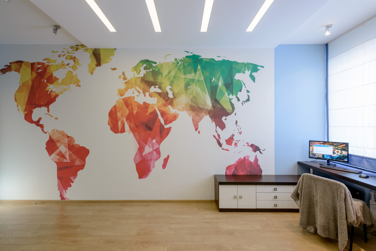 интерьер квартиры 105квм жк КОРОНА г. Новосибирск